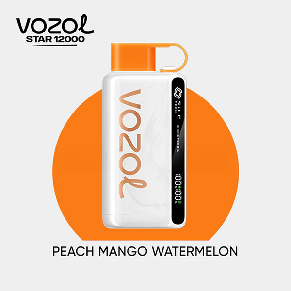 Vozol Star 12000 Peach Mango Watermelon Vozol Star 12000 Peach Mango Watermelon