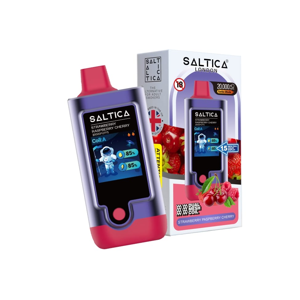 Saltica-Digital-20000-Strawberry-Raspberry-Cherry-3.jpg Saltica 20000 Puff Strawberry Raspberry Cherry - Görsel 1