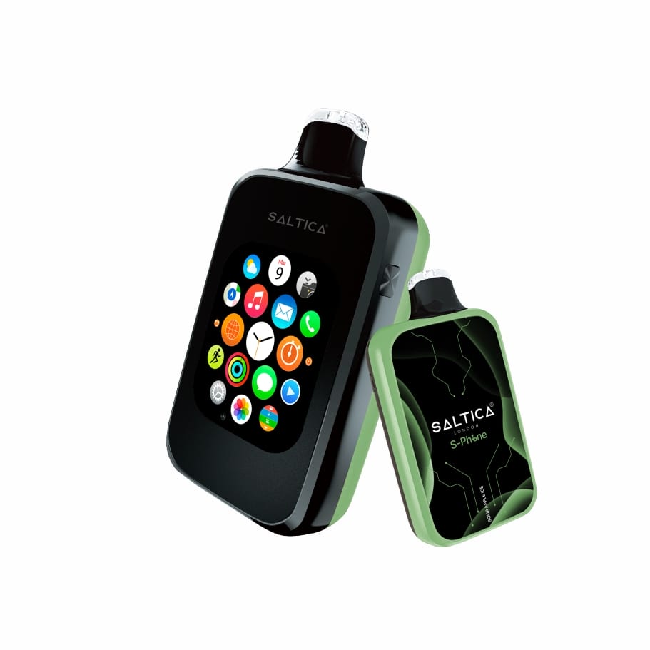 saltica-sphone-sour-apple-ice Saltica 30000 Sour Apple Ice - Görsel 1