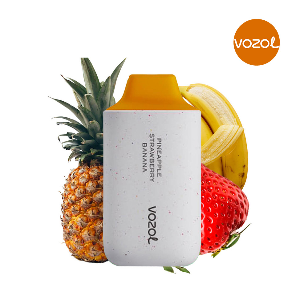 Vozol 6000 – Pineapple Strawberry Banana Puff Vozol 6000 Pineapple Strawberry Banana