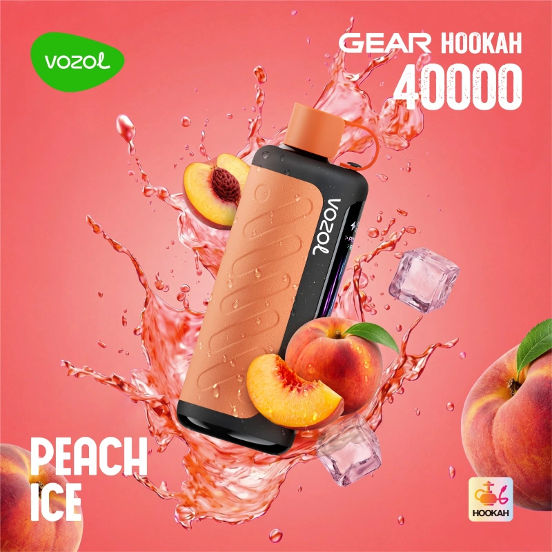 Vozol Hookah 40000 Peach Ice Vozol Hookah 40000 Peach Ice
